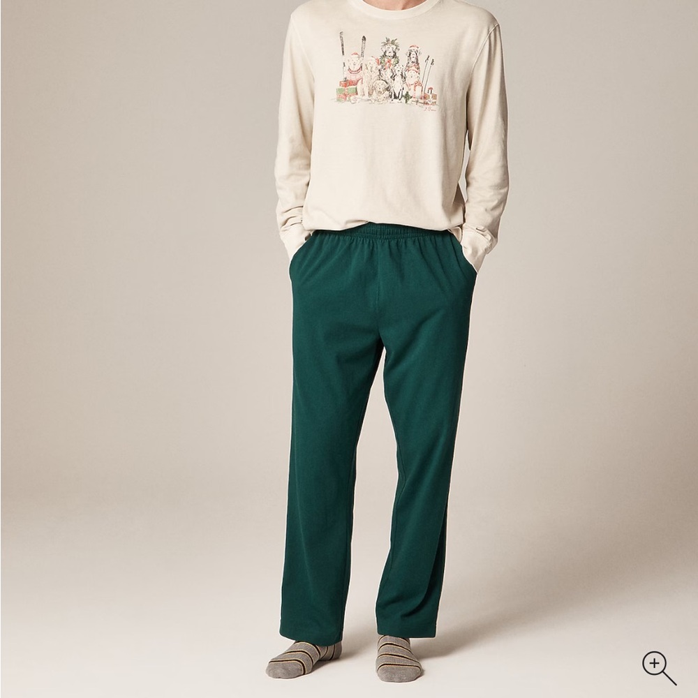 NWT J. Crew Men’s Premium Weight Cotton Lounge Pant